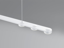 Helestra  hanglamp Eight led, 8-lichts wit