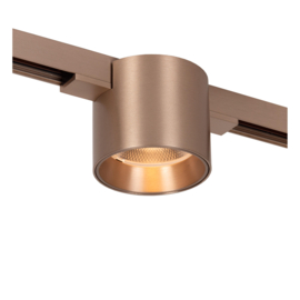 Lucide LINIAL LUX Railspot - 1-fase Railsysteem / Smart Railverlichting - Smart - 48V Track - 1xLED - Champagne
