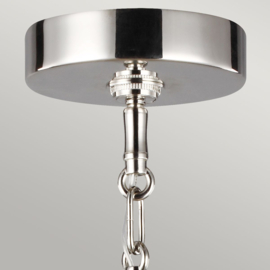 Elstead lighting hanglamp Harper, 1-lichts smoke glas