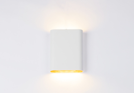 Berla wandlamp BW0013WG led, wit-goud
