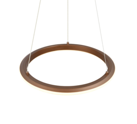 Trio lighting hanglamp Amador led, mat bruin