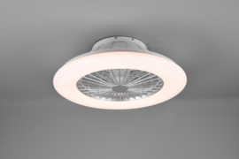 Trio lighting plafond ventilator Straslund led, titaan 50 cm