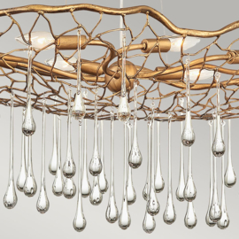 Elstead lighting hanglamp Laguna, 8-lichts