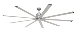 Casafan plafond ventilator Eco Smooth TS, titaan-zilver 220 CM