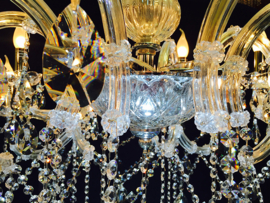 Light trend hanglamp Maria Theresa Chandelier, 28- lichts chroom