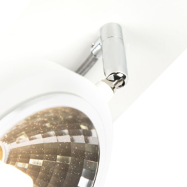 Qazqa plafondspot  Nox led, 3-lichts wit incl. licht bron