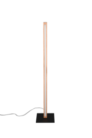 Trio lighting vloerlamp Bellari led, natural hout