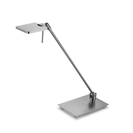 Tafellamp Del led, mat nikkel 50 cm