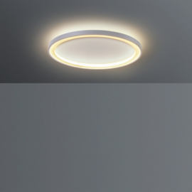 Escale plafondlamp Loud led, zilver 50 cm