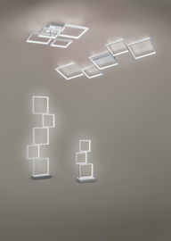 Trio lighting vloerlamp Sorrento led, mat wit
