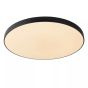 Lucide plafondlamp Unar led, zwart 80 cm incl. switch dimmer