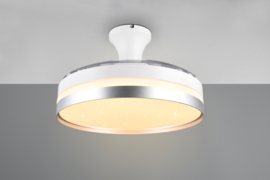 Trio lighting plafond ventilator Lindberg led, titaan incl. afstandsbediening 100 cm