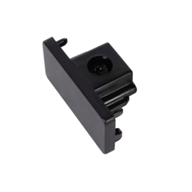 Lucide TRACK Eindkap - 1-fase Railsysteem / Railverlichting - Set van 2 zwart