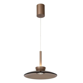 Lucide SANTIAGO - Hanglamp - Ø 32 cm - LED Dimb. - CCT - 1x16W 2700K/4000K - Amber