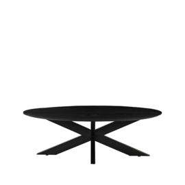Label 51 Salontafel James, zwart mangohout
