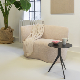 Spinder design Bijzettafel Daley, zwart