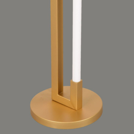Label 51 vloerlamp Futuro led, antiek goud