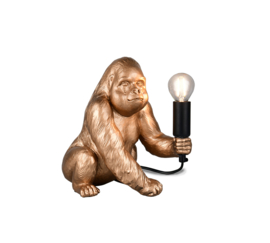 Trio-lighting tafellamp Kong, goud kleurig