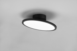 Plafondlamp Tray led, zwart