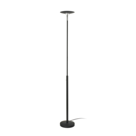 Pujol Lighting vloerlamp Lux led, zwart