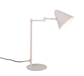 Trio-lighting tafellamp Cosima, warm grijs