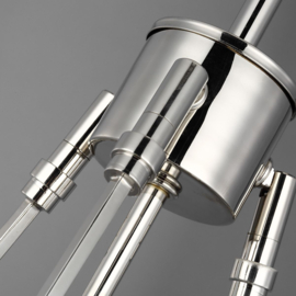Elstead lighting hanglamp Harper, 1-lichts smoke glas