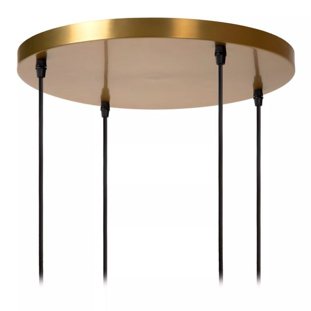 Lucide hanglamp Cinzia zwart-wit