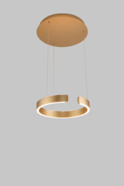 Light trend hanglamp Lux-Circle led,  goud 40 cm