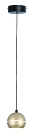 Freelight hanglamp Bilia led, 1-lichts goud