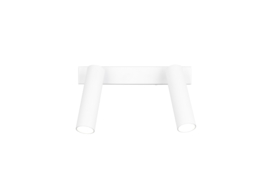 Trio lighting plafondspot  Ambala led, 2-lichts wit incl. switch dimmer