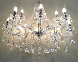 Light trend hanglamp Maria Theresa Chandelier, 8+2- lichts chroom