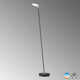 Fischer & Honsel vloerlamp Dent led, 1-delig zwart
