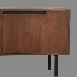 Label 51 Tv-Meubel Rio, espresso mangohout 180 cm