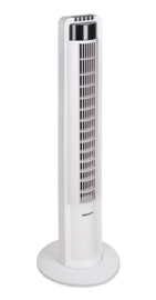 Casafan AIROS ECO TOWER torenventilator, wit