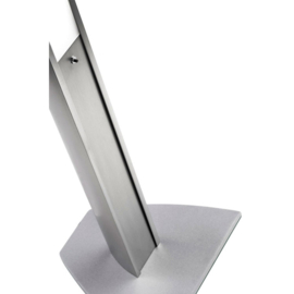 Pujol Lighting vloerlamp Urano led, mat nikkel