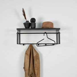 Spinder design Kapstok Rex 3, zwart