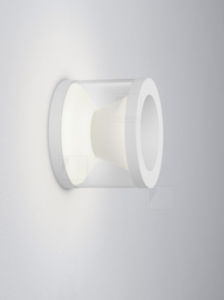 Helestra wandlamp  Poro led kleur mat wit acryl glas