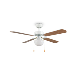 Trio lighting plafond ventilator Hammerfest, wit