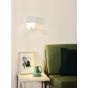 Lucide wandlamp Boxer led, wit