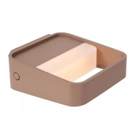 Lucide wandlamp Silvi led, roest