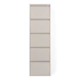 Spinder design Schoenenkast Billy 5, silky taupe