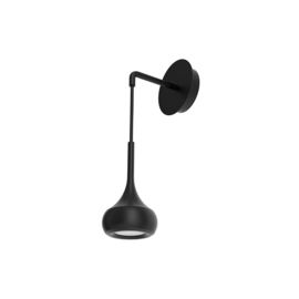 Wandlamp Mini Maxi led, zwart