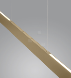 Helestra  hanglamp Vana led easy lift, bruin