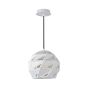 Lucide hanglamp Malunga, wit