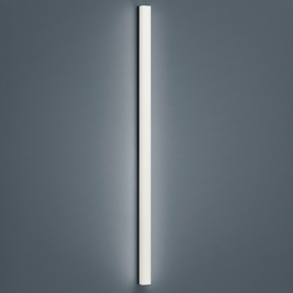 Helestra wandlamp Lado led,  mat zwart met acryl glas 120 cm IP44