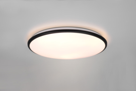 Trio lighting plafondlamp Limbus led, zwart incl. switch dimmer 50 cm