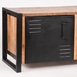 Label 51 Tv-Meubel Brussels, rough mangohout 115 cm