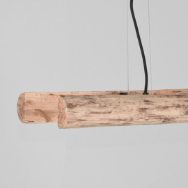 Label 51 hanglamp Woody, naturel hout