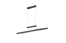 Trio lighting hanglamp Trajan led, zwart