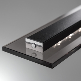 Fischer&honsel hanglamp Tenso TW led, zwart incl. pushdimmer 135 cm